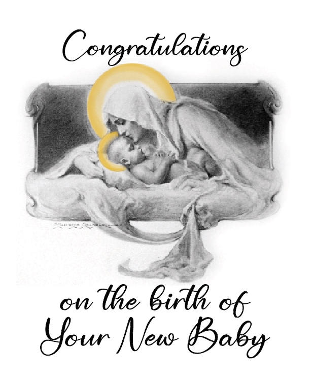 Congratulations on the Birth of your New Baby Card