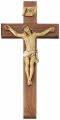 12" Hand-painted Crucifix - Slightly Defective
