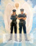 Prayer for Police Officers Print - 11"x14"