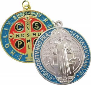 Silver or Gold St. Benedict Jubilee Medal