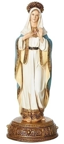 10.5" Immaculate Heart of Mary