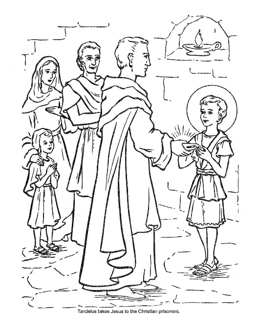 Saints Of The Eucharist Coloring Book Books