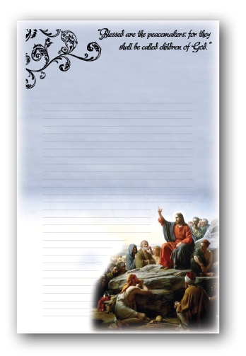 Sermon on the Mount Notepad