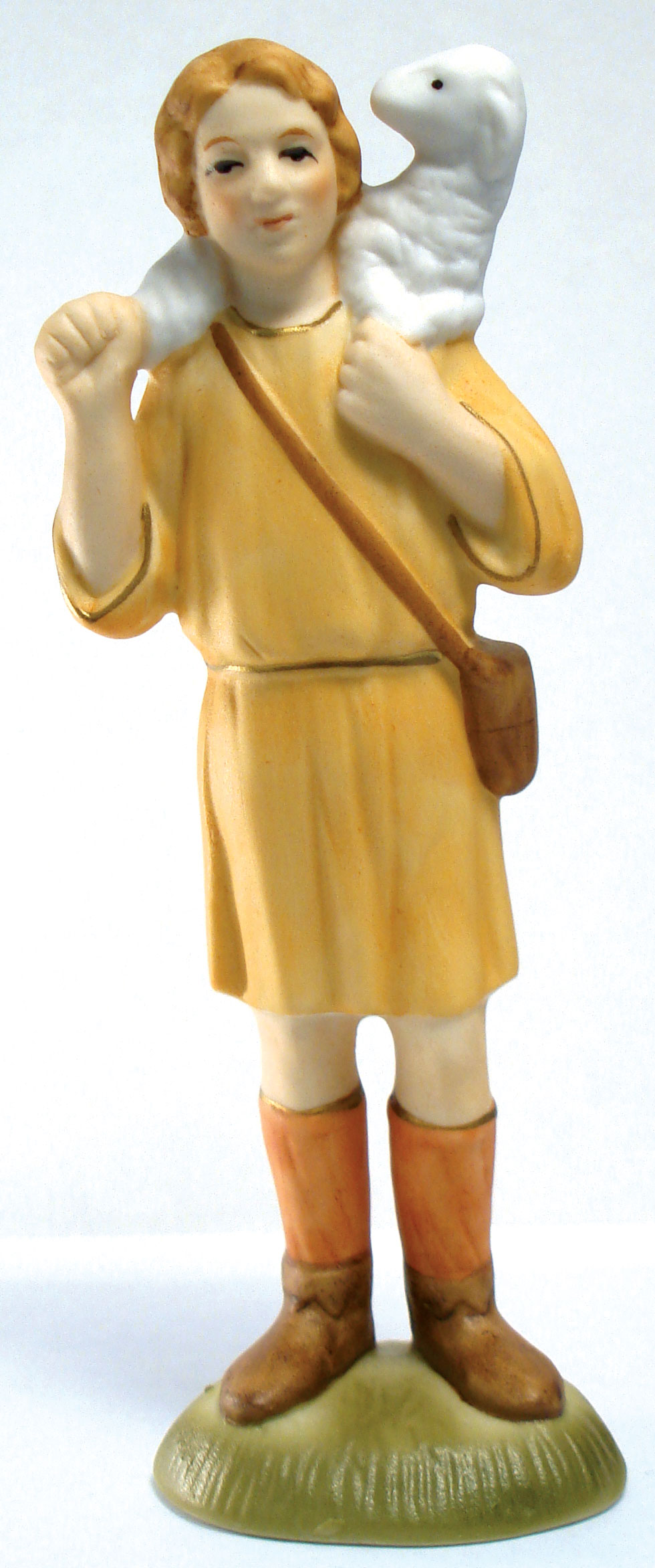 Young Shepherd Porcelain Statue