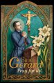 Saint Gerard Die-Cut Holy Card