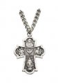 5 Way Inexpensive Scapular Medal on Chain