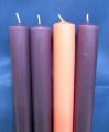 Advent Candles - 51% - 7/8" x 12"