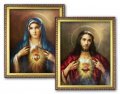 Sacred Heart of Jesus or Immaculate Heart of Jesus Framed Print