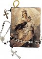 Our Lady of Mt Carmel Rosary Pouch