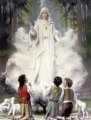 Our Lady of Fatima Blank Greeting Card