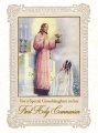 For a Special Granddaughter on her First Holy Communion - Greeting Card