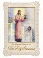 For a Special Niece on her First Holy Communion - Greeting Card