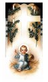 Child Jesus in Hay Holy Card Blank