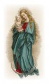 Vintage Blessed Virgin Mary Holy Card