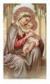 Blessed Virgin with Infant Jesus Holy Card