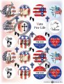 Assorted America Stickers