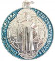Enameled Silver St. Benedict Jubilee Medal