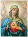 Immacualte Heart of Mary Italian Print