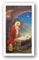 Kneeling St Nicholas Holy Card
