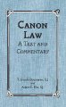 Canon Law A Text and Commentary