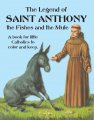 The Legend of St. Anthony, the Fishes and the Mule - Coloring Book