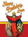 Happy Birthday Son - Greeting Card  - Pack of 12