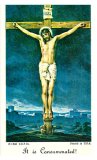 Crucifixion Holy Card
