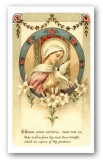 Consecration to the Blessed Virgin Holy Card