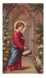 Divine Gardener Holy Card Laminated
