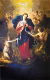 Our Lady Undoer of Knots Laminated Holy Card