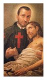 St. Camillus de Lellis - Prayer for Sick Laminated Holy Card
