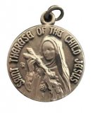 St. Therese of the Child Jesus Sterling Medal