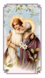 Prayer to St. Joseph Holy Card