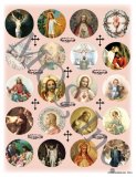 Assorted Jesus Stickers