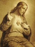 Sacred Heart of Jesus Mass Card for the Deceased - Pack of 12