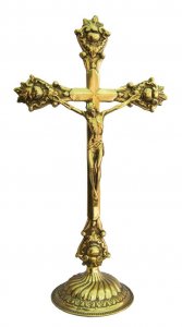 Ornate Standing Crucifix