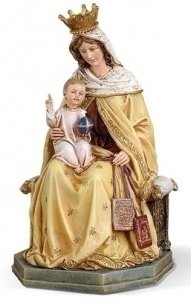 8" Sitting Our Lady of Mt. Carmel