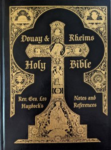 Douay-Rheims Haydock Bible