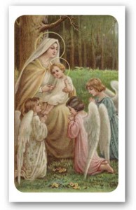 Children's Prayer Holy Card