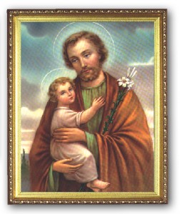 St. Joseph 8x10 Framed Picture