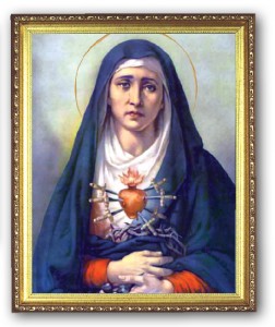 Our Lady of Sorrows - 8x10 Framed Picture