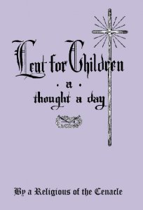 Lent for Children - a Thought a Day