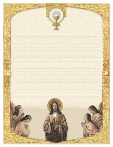 Christ Giving Communion - Notepad