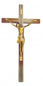 Teak Wood Crucifix