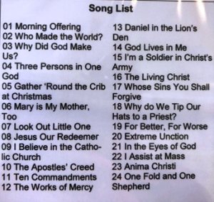 24 Catholic Songs for Children - Cracked Case