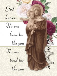 Sympathy Greeting Card - Passing of Husband or Wife
