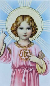 Divine Child Holy Card