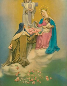 Vision of St. Therese Print