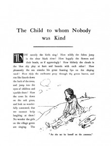 The Child to Whom Nobody was Kind