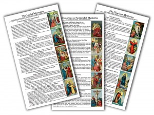 Pray the Rosary Leaflet